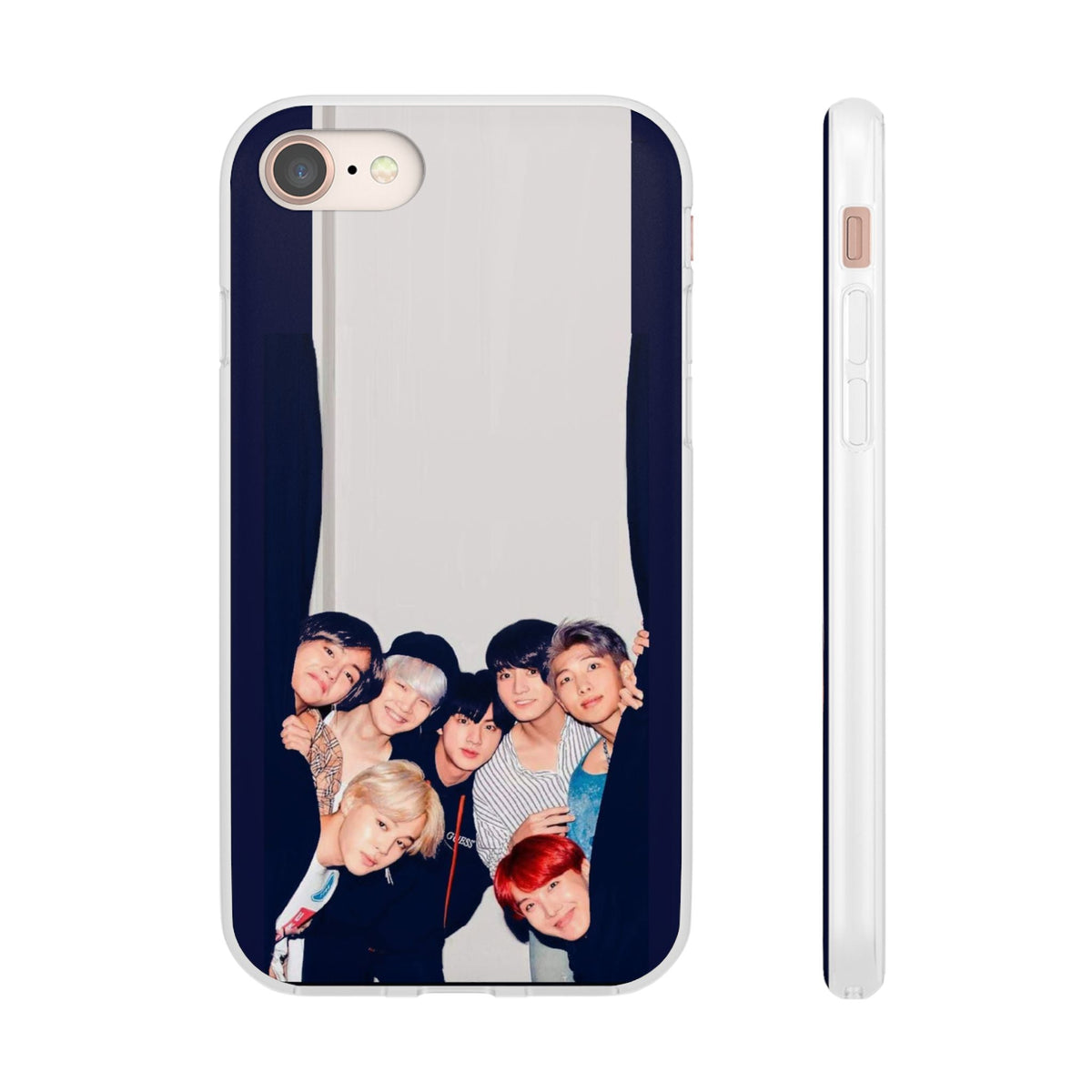 BTS OT7 Cell Phone Case - iPhone, Samsung and Custom Covers - K - Pop Phone Covers, Gifts for Fans, Stylish Cell Phone Accessories - Beyond The Shoppe