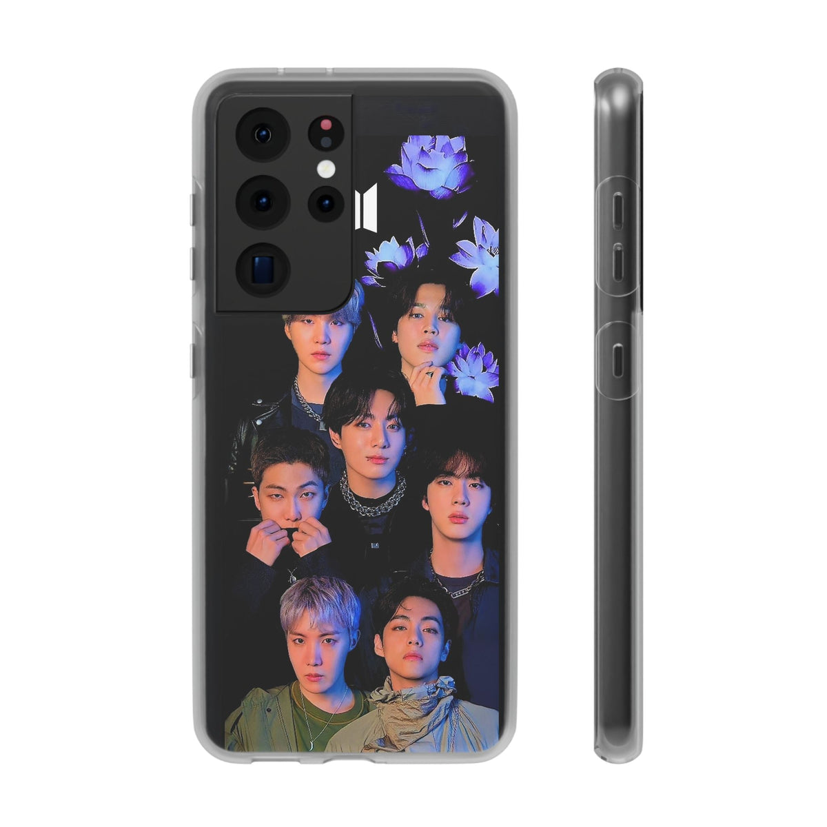 BTS OT7 Cell Phone Case - iPhone, Samsung and Custom Covers - K - Pop Phone Covers, Gifts for Fans, Stylish Cell Phone Accessories - Beyond The Shoppe