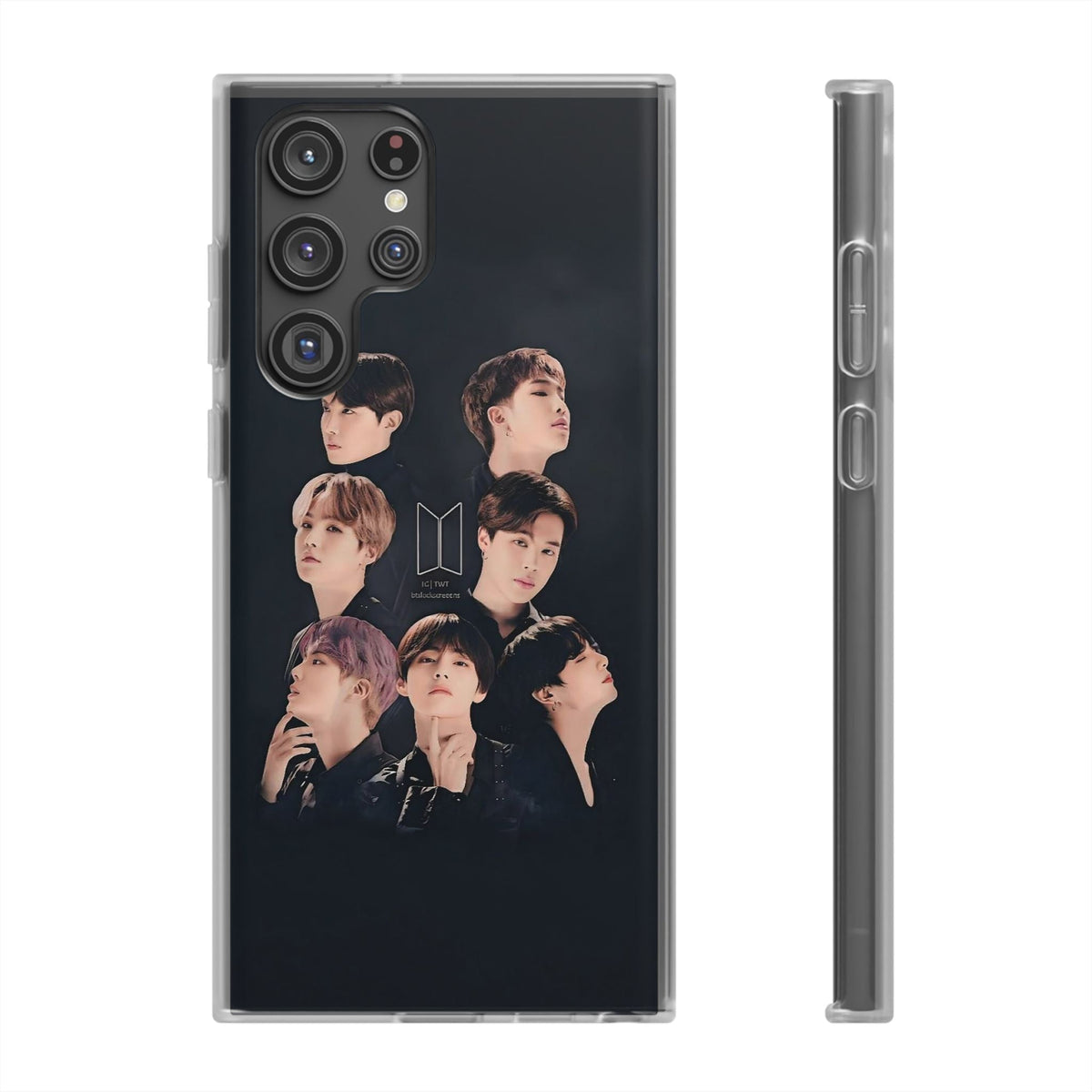 BTS OT7 Cell Phone Case - iPhone, Samsung and Custom Covers - K - Pop Phone Covers, Gifts for Fans, Stylish Cell Phone Accessories - Beyond The Shoppe