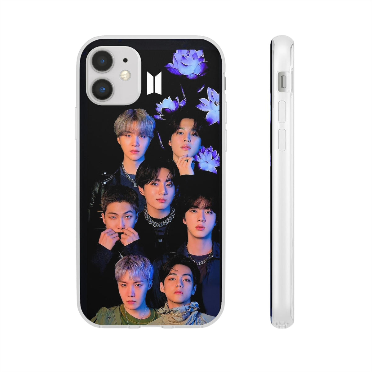 BTS OT7 Cell Phone Case - iPhone, Samsung and Custom Covers - K - Pop Phone Covers, Gifts for Fans, Stylish Cell Phone Accessories - Beyond The Shoppe