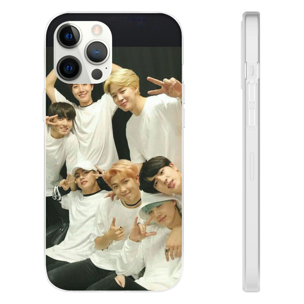 BTS OT7 Cell Phone Case - iPhone, Samsung and Custom Covers - K - Pop Phone Covers, Gifts for Fans, Stylish Cell Phone Accessories - Beyond The Shoppe