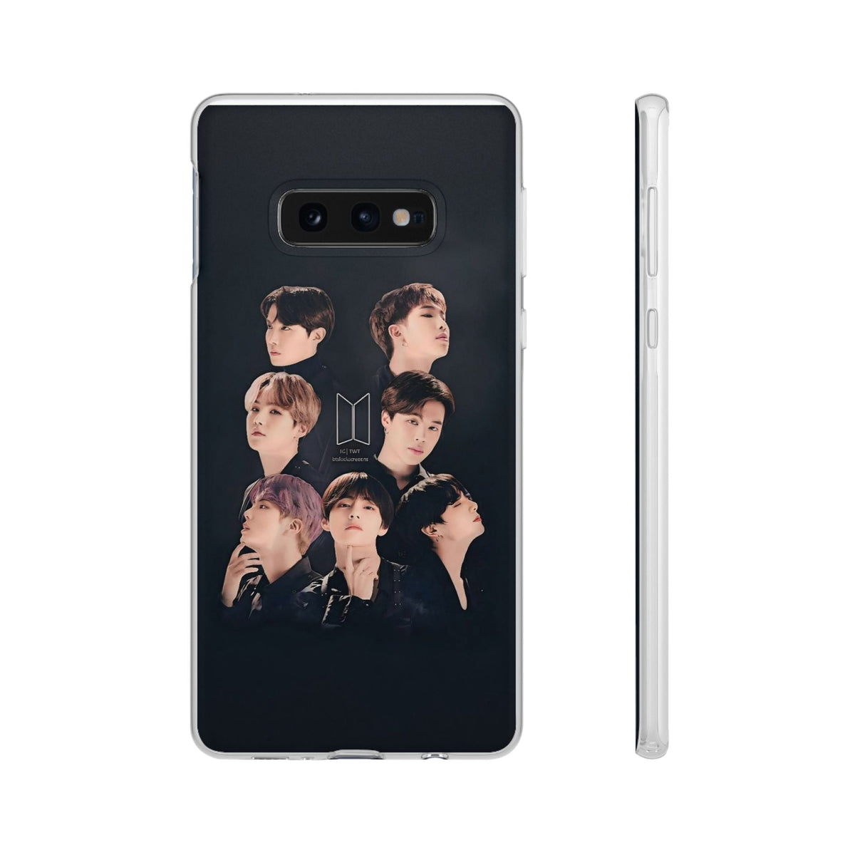 BTS OT7 Cell Phone Case - iPhone, Samsung and Custom Covers - K - Pop Phone Covers, Gifts for Fans, Stylish Cell Phone Accessories - Beyond The Shoppe