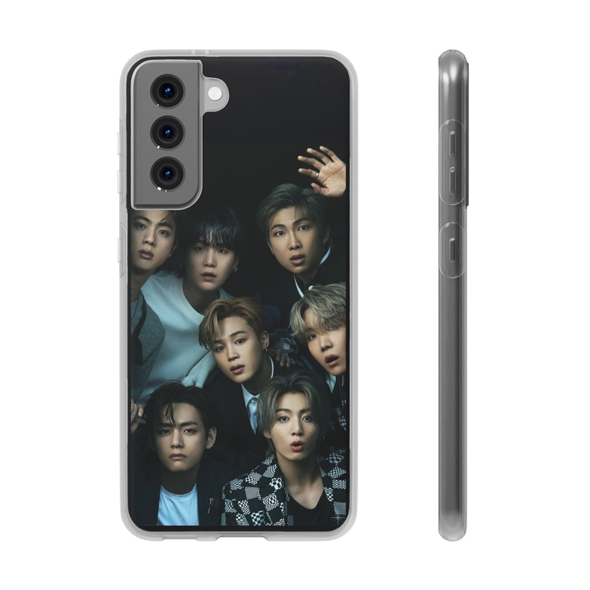 BTS OT7 Cell Phone Case - iPhone, Samsung and Custom Covers - K - Pop Phone Covers, Gifts for Fans, Stylish Cell Phone Accessories - Beyond The Shoppe
