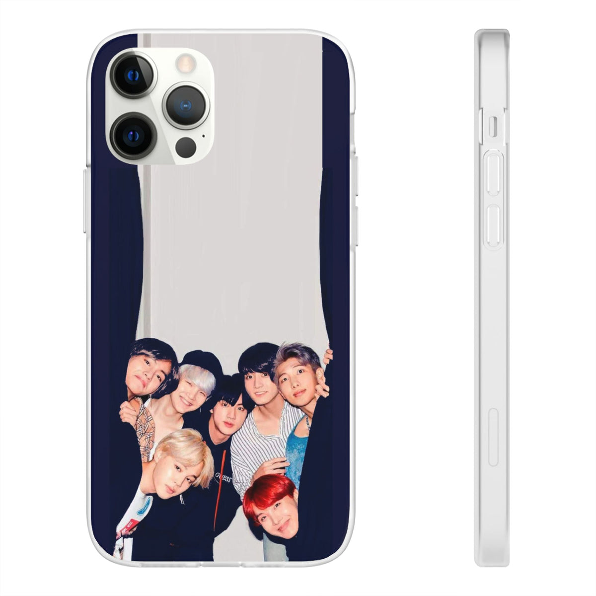 BTS OT7 Cell Phone Case - iPhone, Samsung and Custom Covers - K - Pop Phone Covers, Gifts for Fans, Stylish Cell Phone Accessories - Beyond The Shoppe