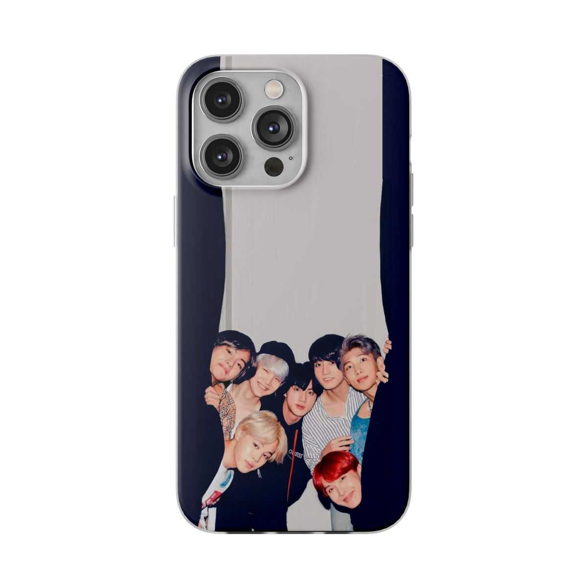 BTS OT7 Cell Phone Case - iPhone, Samsung and Custom Covers - K - Pop Phone Covers, Gifts for Fans, Stylish Cell Phone Accessories - Beyond The Shoppe