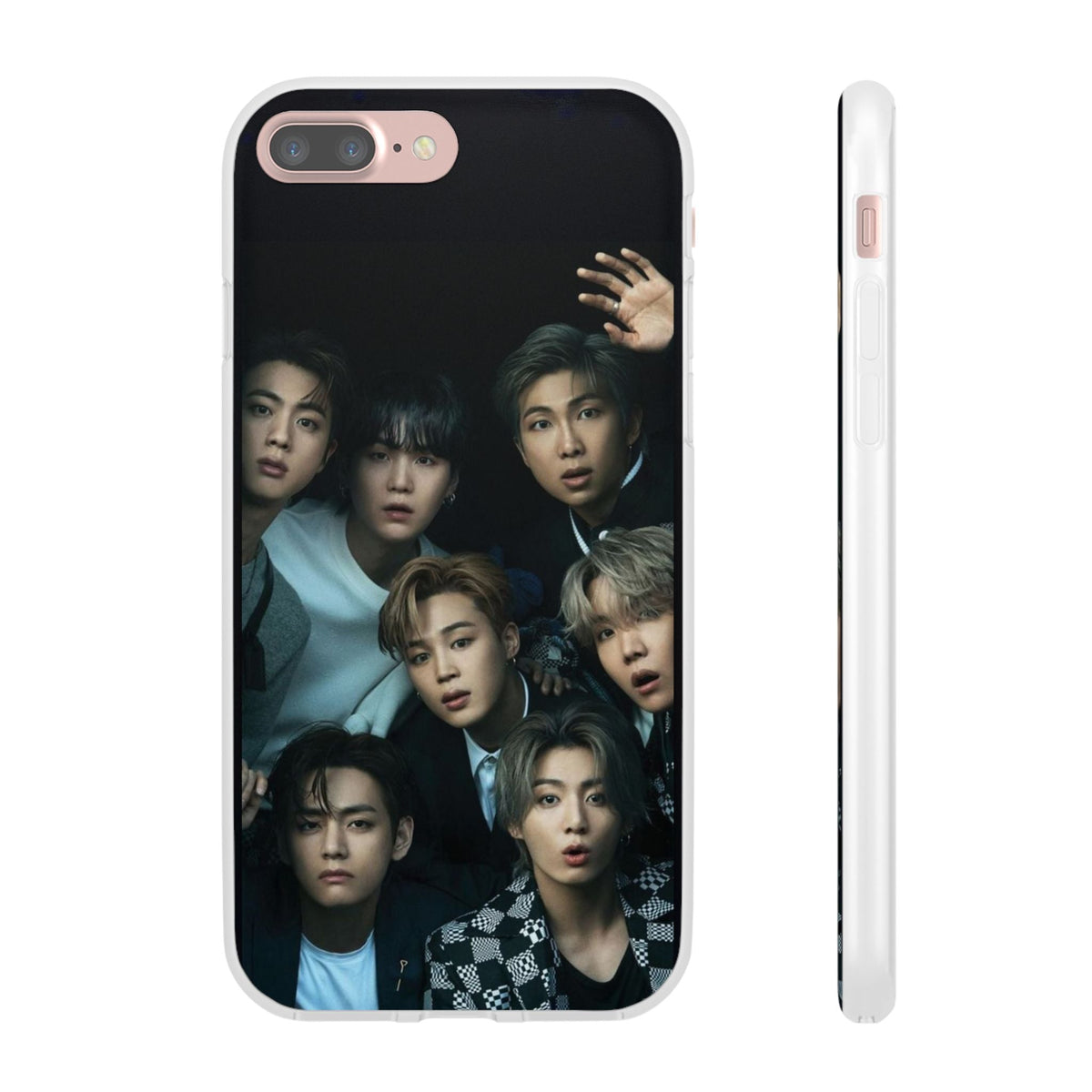 BTS OT7 Cell Phone Case - iPhone, Samsung and Custom Covers - K - Pop Phone Covers, Gifts for Fans, Stylish Cell Phone Accessories - Beyond The Shoppe