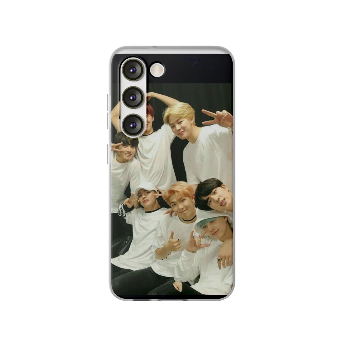 BTS OT7 Cell Phone Case - iPhone, Samsung and Custom Covers - K - Pop Phone Covers, Gifts for Fans, Stylish Cell Phone Accessories - Beyond The Shoppe