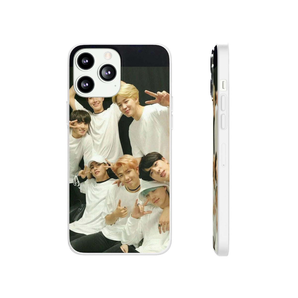 BTS OT7 Cell Phone Case - iPhone, Samsung and Custom Covers - K - Pop Phone Covers, Gifts for Fans, Stylish Cell Phone Accessories - Beyond The Shoppe