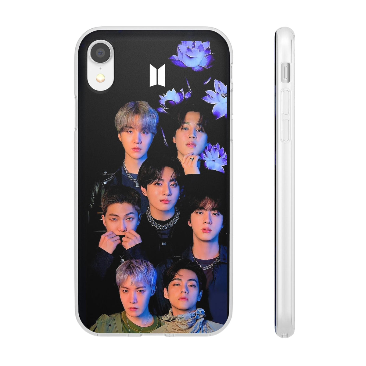 BTS OT7 Cell Phone Case - iPhone, Samsung and Custom Covers - K - Pop Phone Covers, Gifts for Fans, Stylish Cell Phone Accessories - Beyond The Shoppe