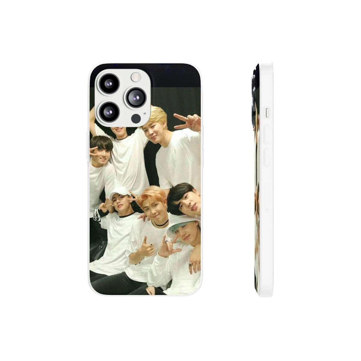 BTS OT7 Cell Phone Case - iPhone, Samsung and Custom Covers - K - Pop Phone Covers, Gifts for Fans, Stylish Cell Phone Accessories - Beyond The Shoppe