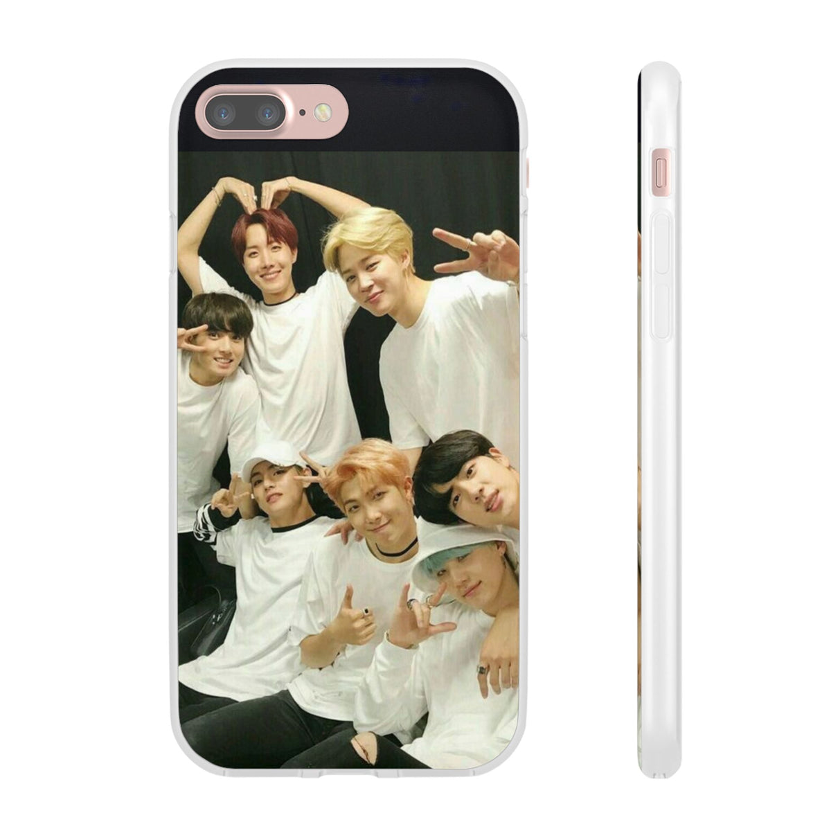 BTS OT7 Cell Phone Case - iPhone, Samsung and Custom Covers - K - Pop Phone Covers, Gifts for Fans, Stylish Cell Phone Accessories - Beyond The Shoppe