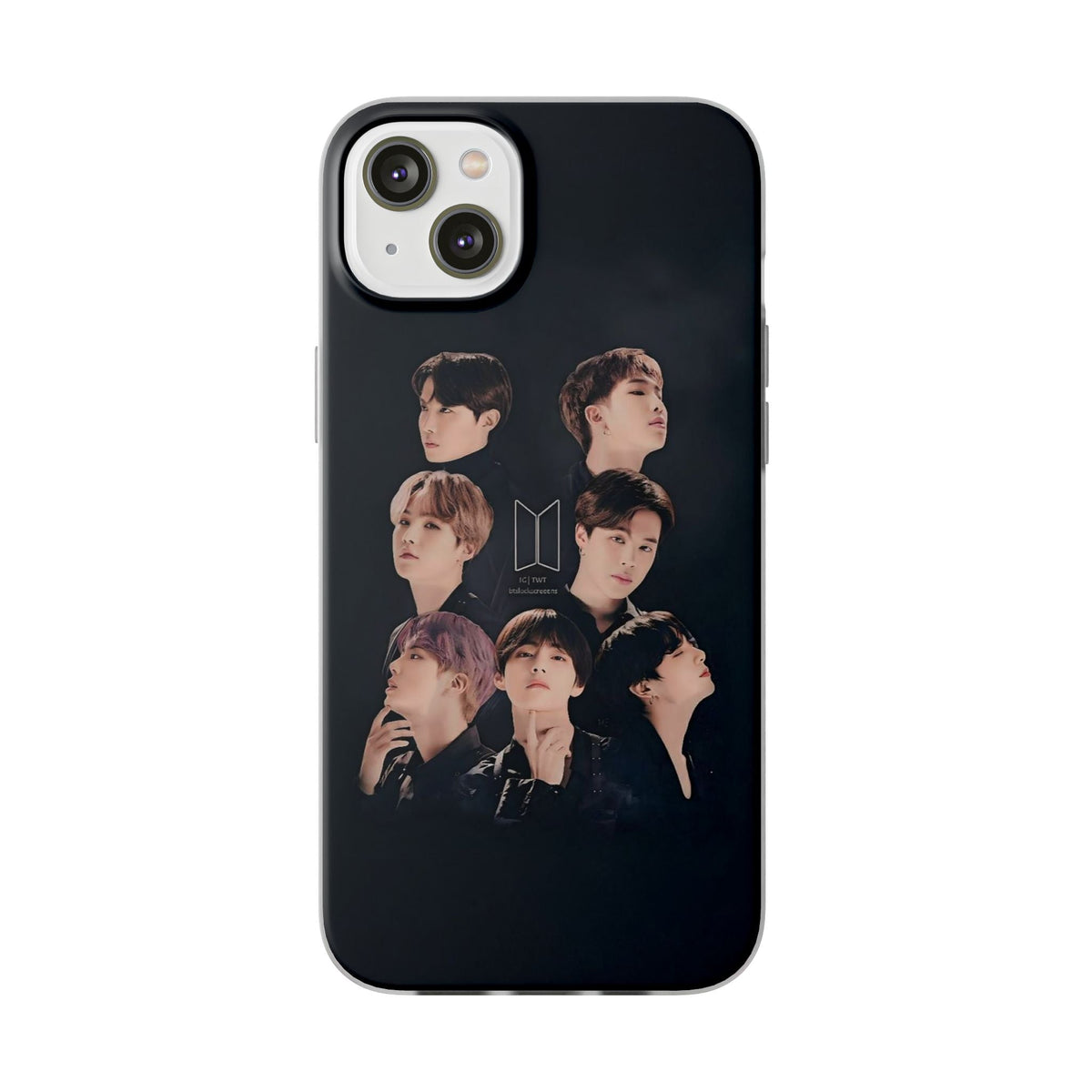 BTS OT7 Cell Phone Case - iPhone, Samsung and Custom Covers - K - Pop Phone Covers, Gifts for Fans, Stylish Cell Phone Accessories - Beyond The Shoppe