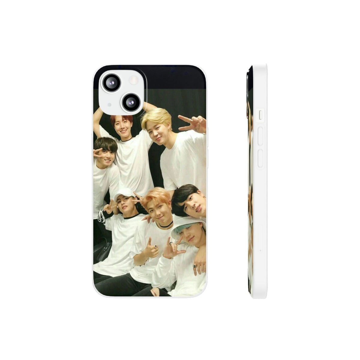 BTS OT7 Cell Phone Case - iPhone, Samsung and Custom Covers - K - Pop Phone Covers, Gifts for Fans, Stylish Cell Phone Accessories - Beyond The Shoppe