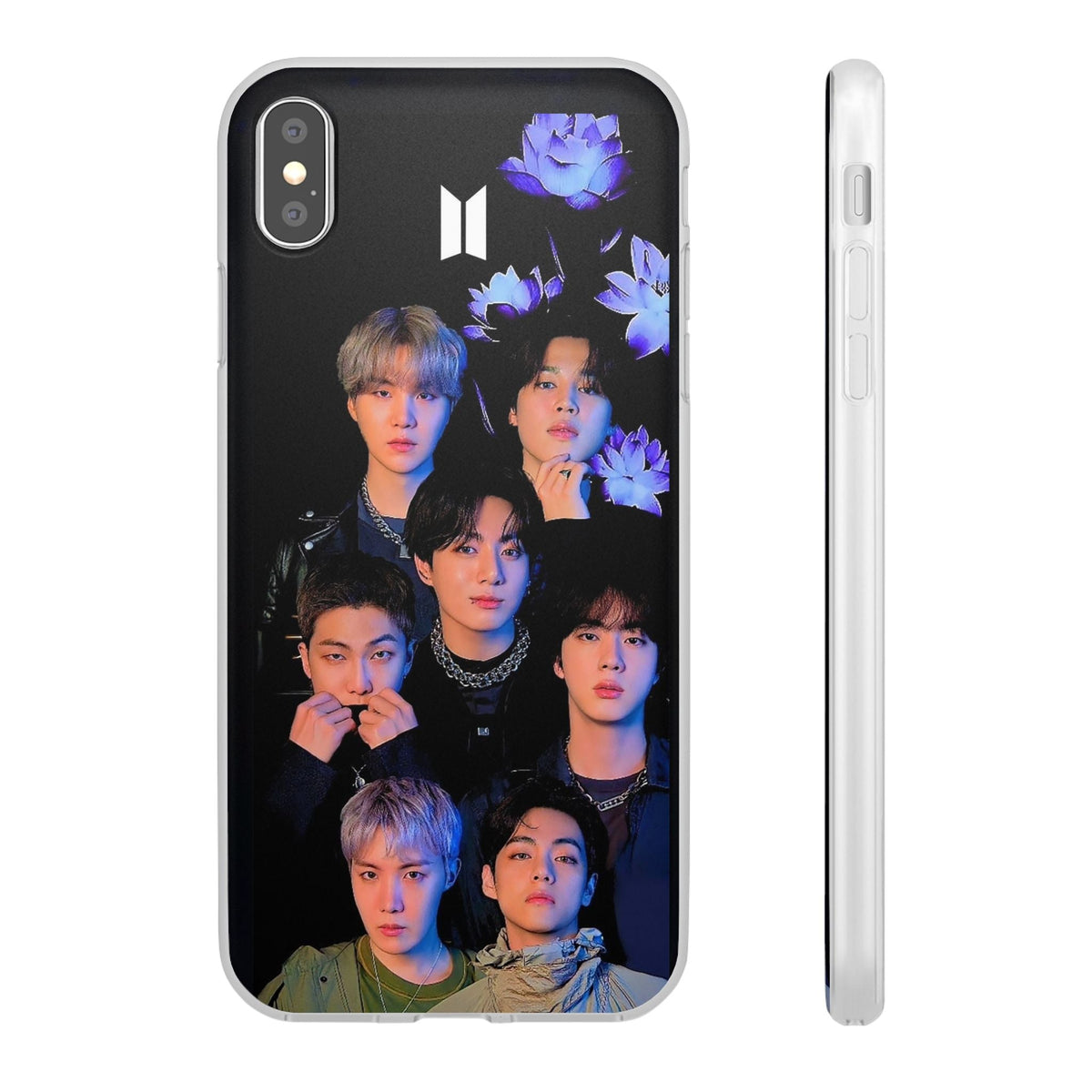BTS OT7 Cell Phone Case - iPhone, Samsung and Custom Covers - K - Pop Phone Covers, Gifts for Fans, Stylish Cell Phone Accessories - Beyond The Shoppe