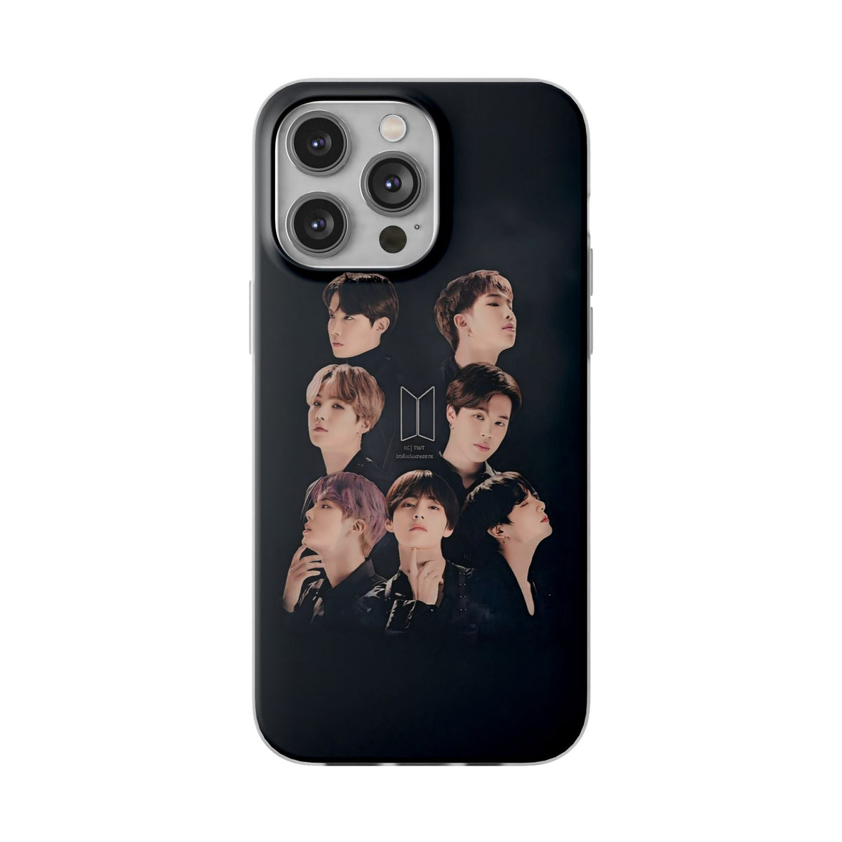 BTS OT7 Cell Phone Case - iPhone, Samsung and Custom Covers - K - Pop Phone Covers, Gifts for Fans, Stylish Cell Phone Accessories - Beyond The Shoppe