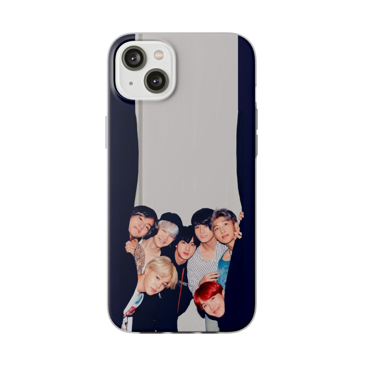 BTS OT7 Cell Phone Case - iPhone, Samsung and Custom Covers - K - Pop Phone Covers, Gifts for Fans, Stylish Cell Phone Accessories - Beyond The Shoppe