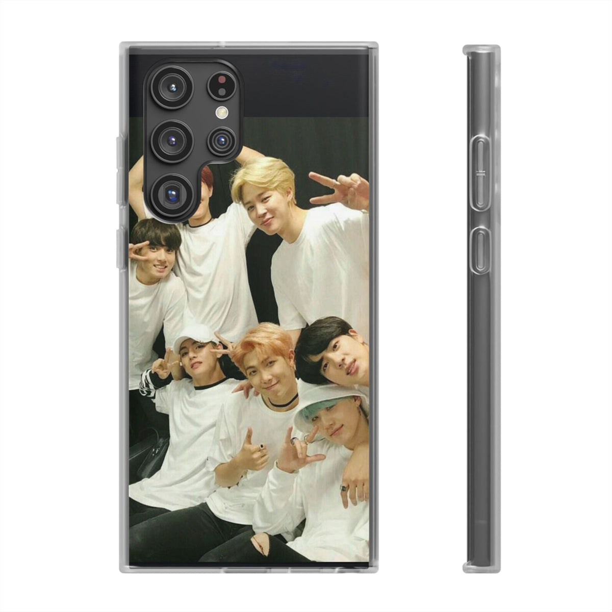BTS OT7 Cell Phone Case - iPhone, Samsung and Custom Covers - K - Pop Phone Covers, Gifts for Fans, Stylish Cell Phone Accessories - Beyond The Shoppe
