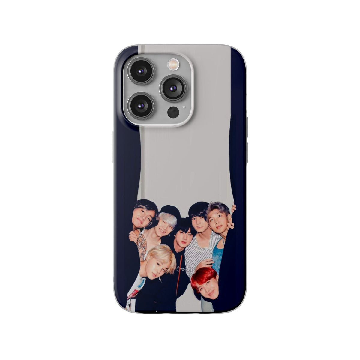 BTS OT7 Cell Phone Case - iPhone, Samsung and Custom Covers - K - Pop Phone Covers, Gifts for Fans, Stylish Cell Phone Accessories - Beyond The Shoppe