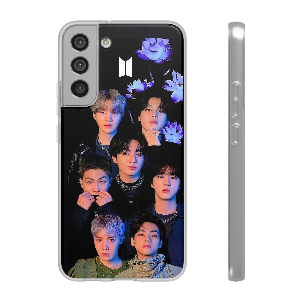 BTS OT7 Cell Phone Case - iPhone, Samsung and Custom Covers - K - Pop Phone Covers, Gifts for Fans, Stylish Cell Phone Accessories - Beyond The Shoppe