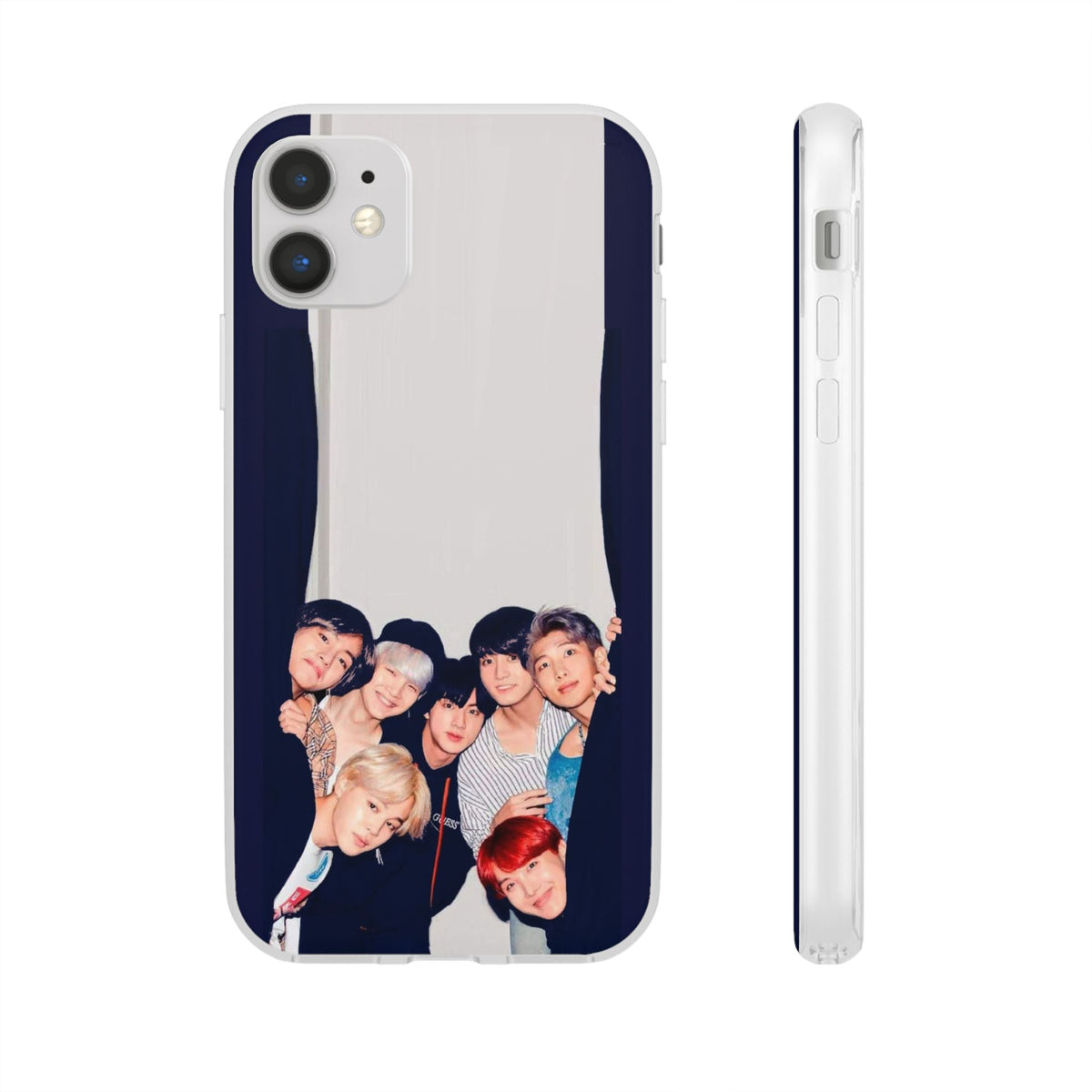 BTS OT7 Cell Phone Case - iPhone, Samsung and Custom Covers - K - Pop Phone Covers, Gifts for Fans, Stylish Cell Phone Accessories - Beyond The Shoppe