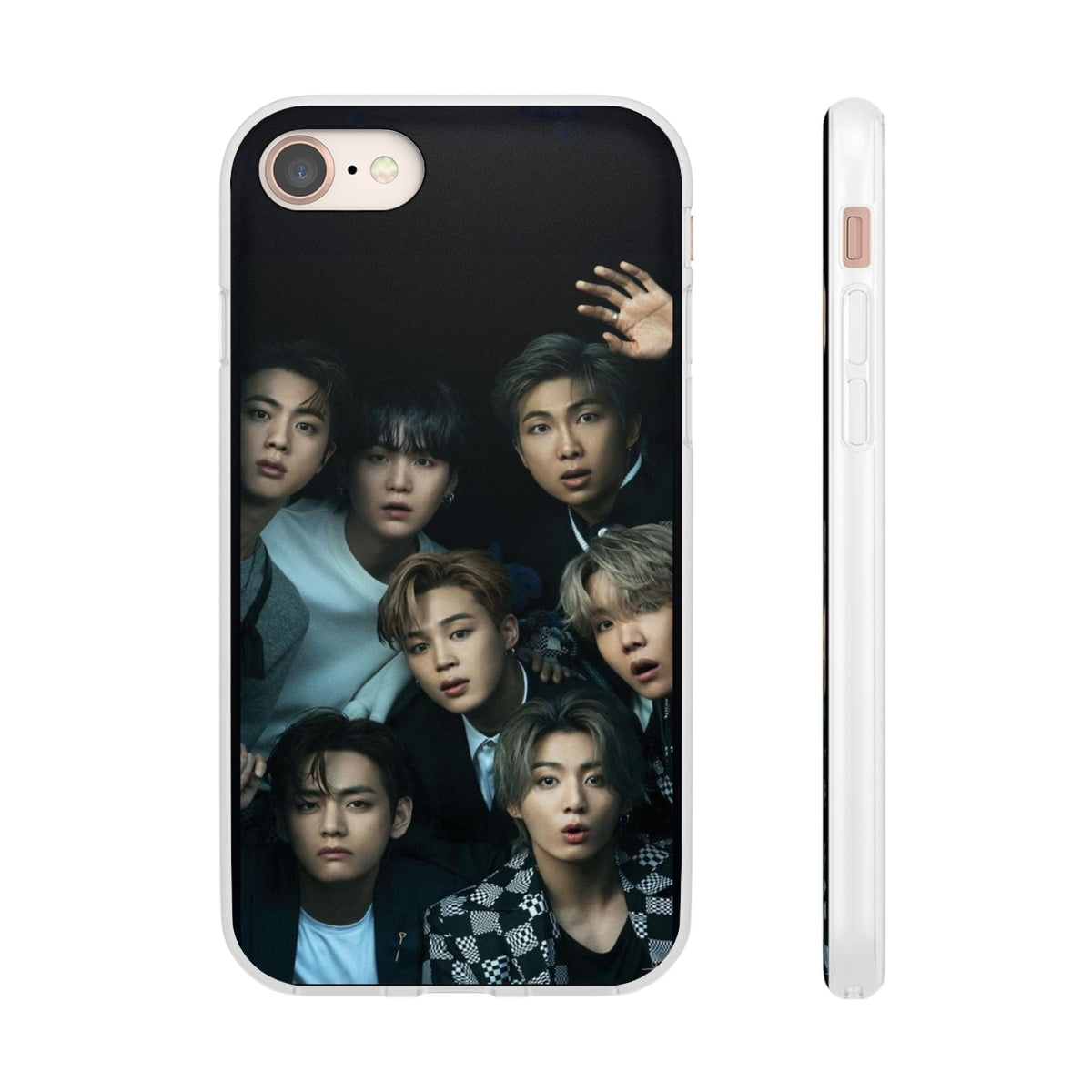 BTS OT7 Cell Phone Case - iPhone, Samsung and Custom Covers - K - Pop Phone Covers, Gifts for Fans, Stylish Cell Phone Accessories - Beyond The Shoppe