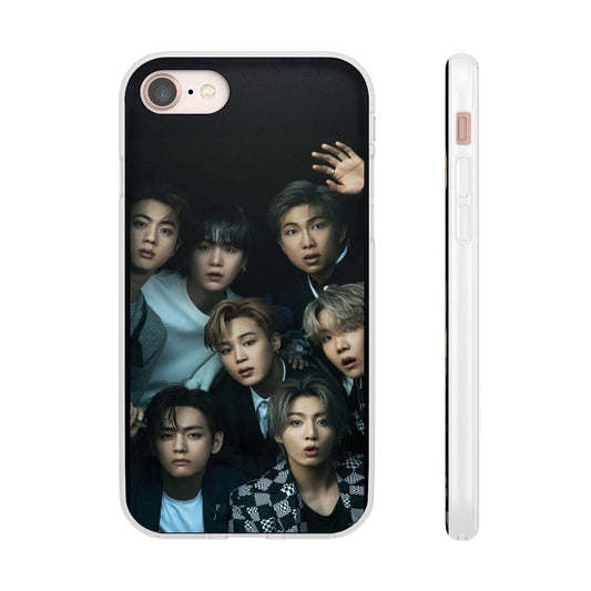 BTS OT7 Cell Phone Case - iPhone, Samsung and Custom Covers - K - Pop Phone Covers, Gifts for Fans, Stylish Cell Phone Accessories - Beyond The Shoppe