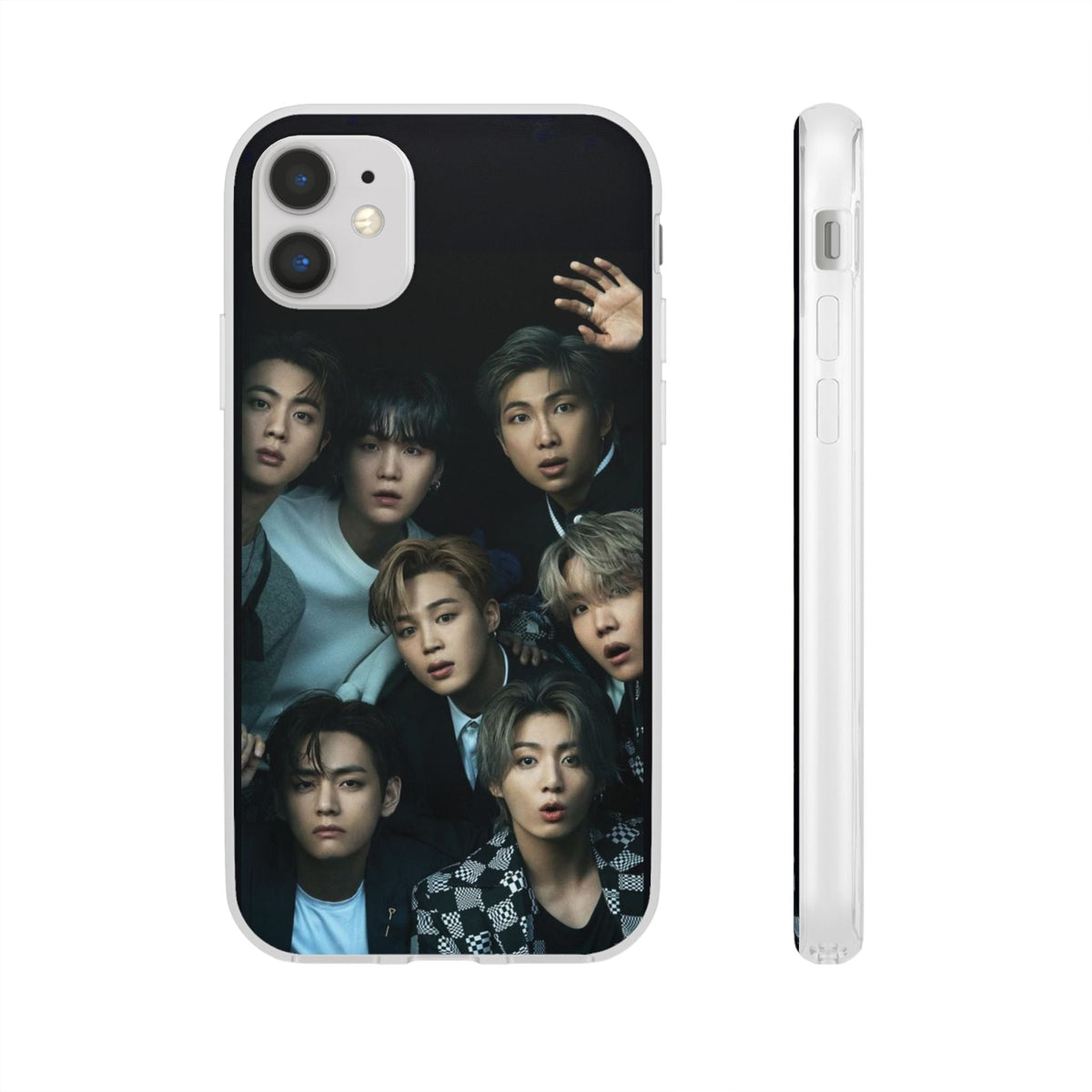 BTS OT7 Cell Phone Case - iPhone, Samsung and Custom Covers - K - Pop Phone Covers, Gifts for Fans, Stylish Cell Phone Accessories - Beyond The Shoppe
