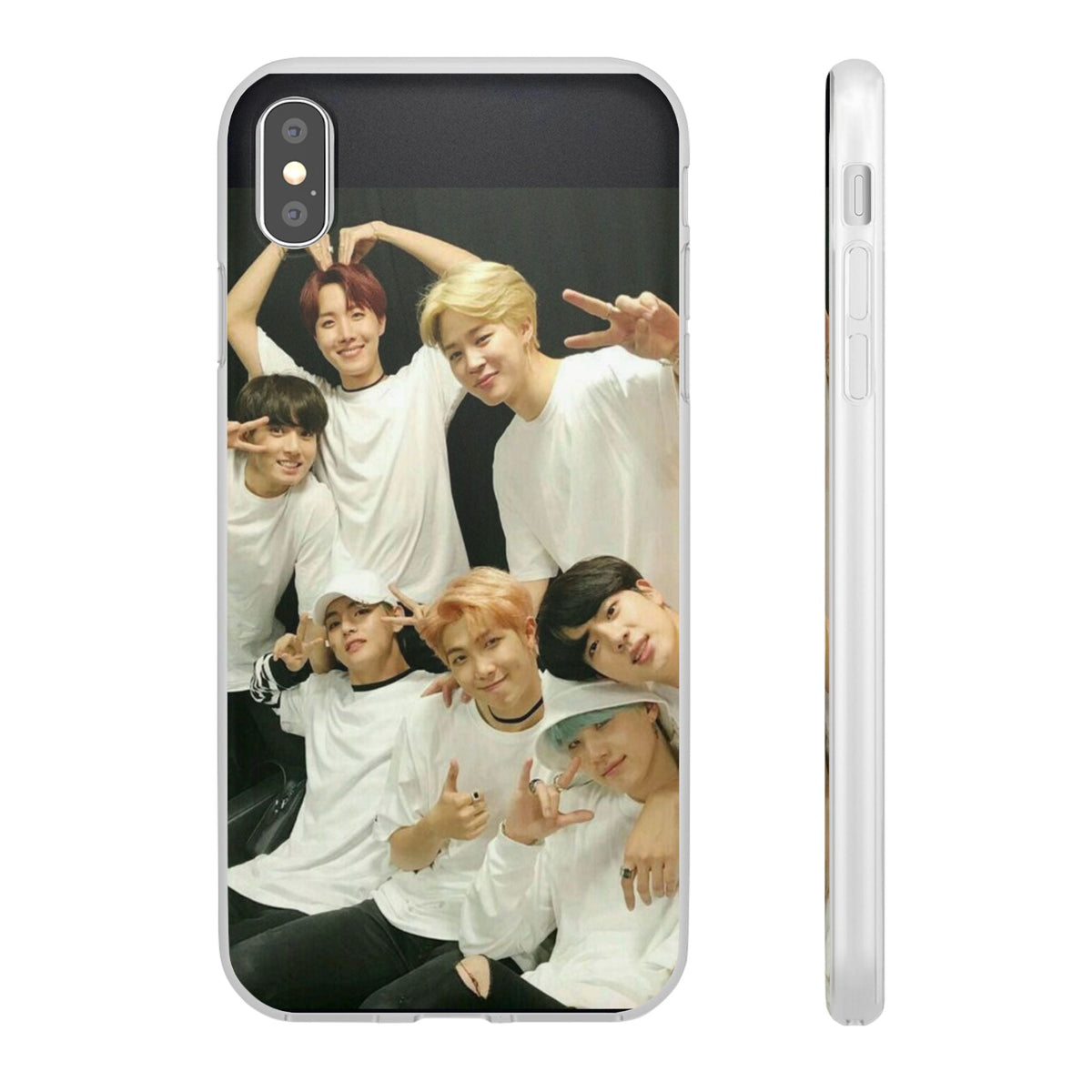 BTS OT7 Cell Phone Case - iPhone, Samsung and Custom Covers - K - Pop Phone Covers, Gifts for Fans, Stylish Cell Phone Accessories - Beyond The Shoppe
