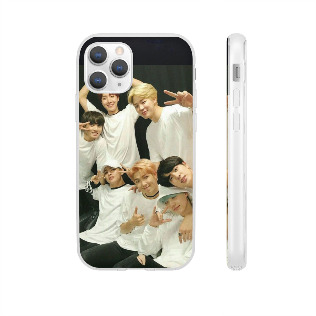 BTS OT7 Cell Phone Case - iPhone, Samsung and Custom Covers - K - Pop Phone Covers, Gifts for Fans, Stylish Cell Phone Accessories - Beyond The Shoppe