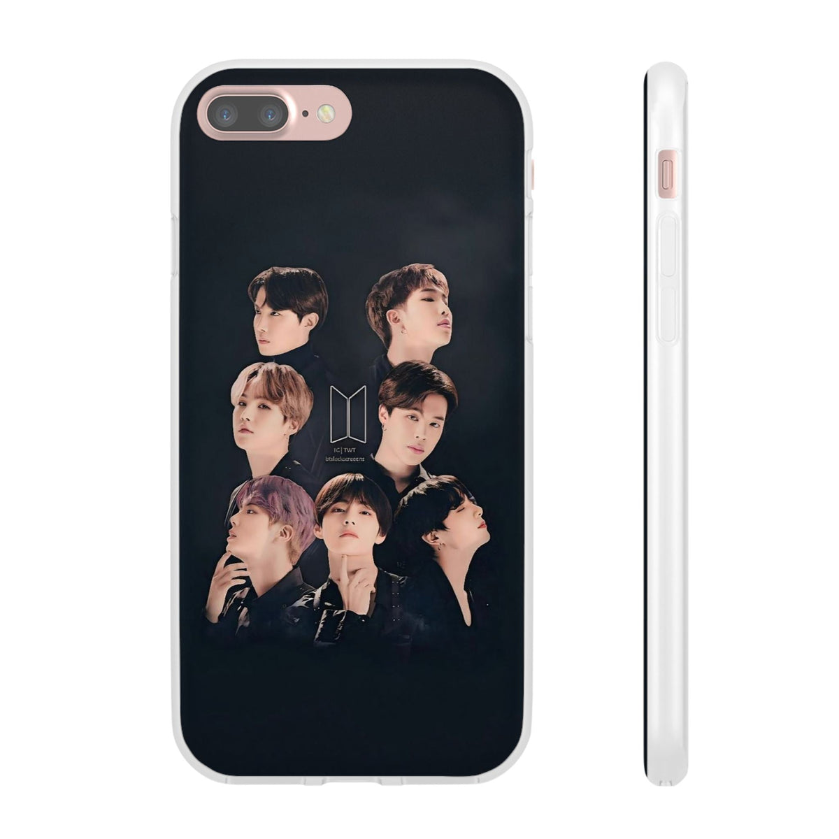 BTS OT7 Cell Phone Case - iPhone, Samsung and Custom Covers - K - Pop Phone Covers, Gifts for Fans, Stylish Cell Phone Accessories - Beyond The Shoppe