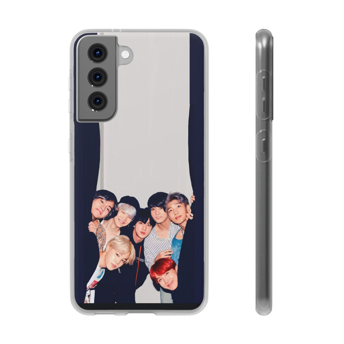 BTS OT7 Cell Phone Case - iPhone, Samsung and Custom Covers - K - Pop Phone Covers, Gifts for Fans, Stylish Cell Phone Accessories - Beyond The Shoppe