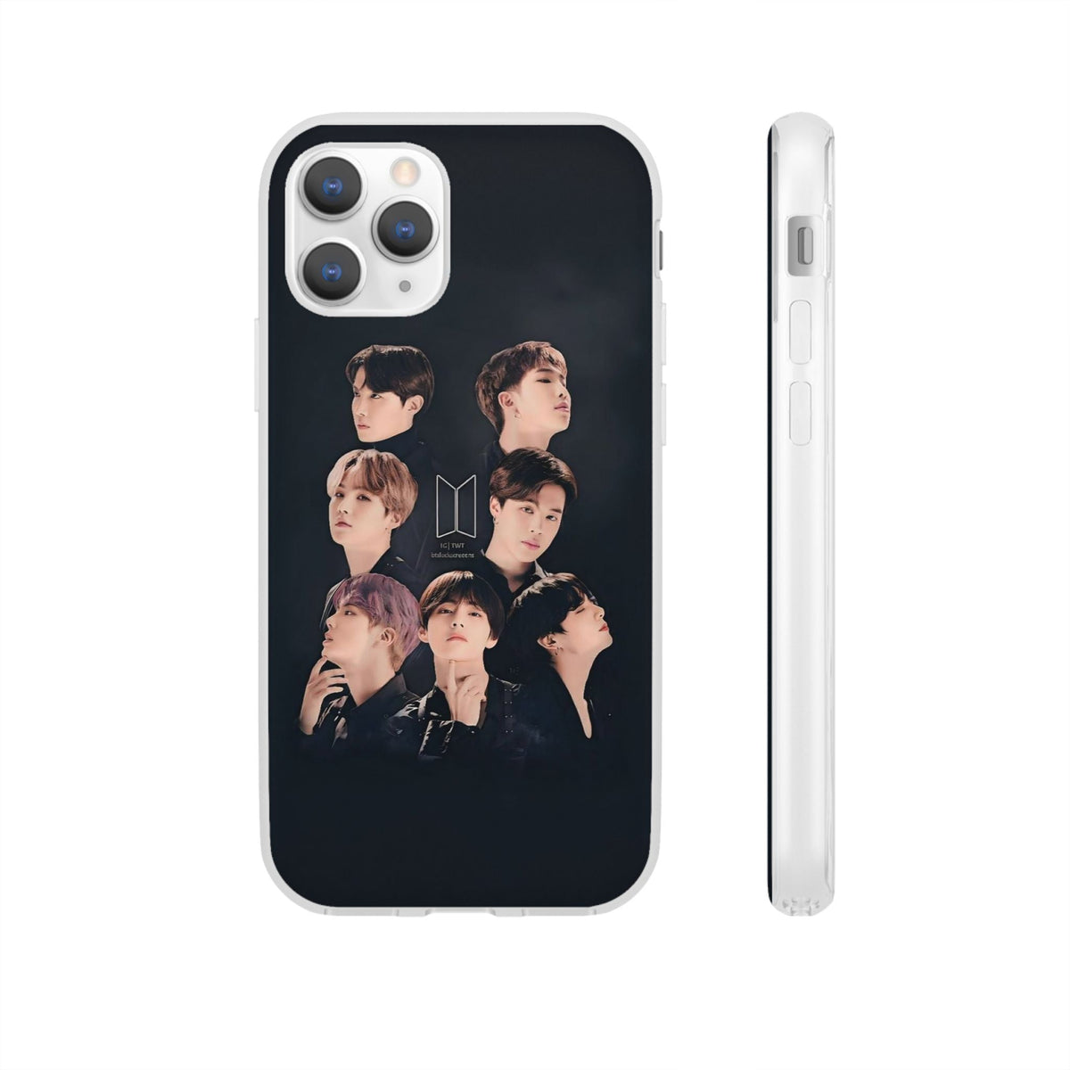 BTS OT7 Cell Phone Case - iPhone, Samsung and Custom Covers - K - Pop Phone Covers, Gifts for Fans, Stylish Cell Phone Accessories - Beyond The Shoppe
