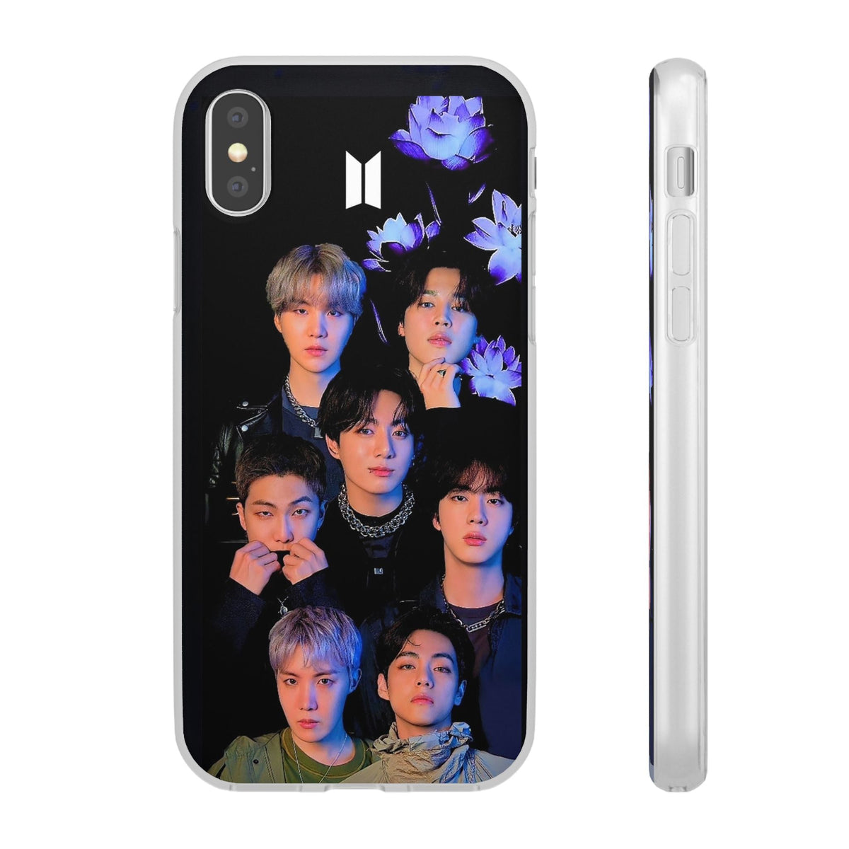 BTS OT7 Cell Phone Case - iPhone, Samsung and Custom Covers - K - Pop Phone Covers, Gifts for Fans, Stylish Cell Phone Accessories - Beyond The Shoppe