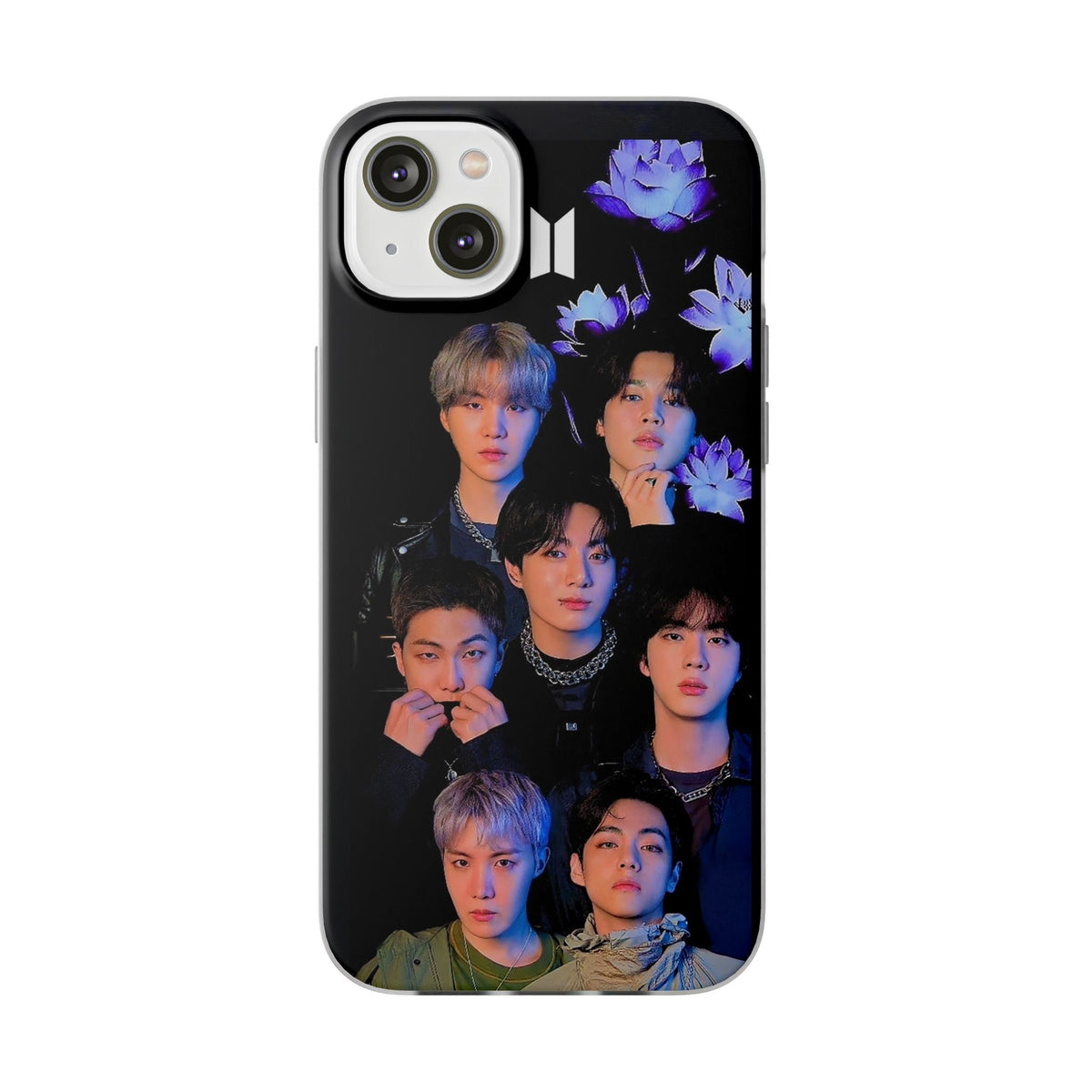 BTS OT7 Cell Phone Case - iPhone, Samsung and Custom Covers - K - Pop Phone Covers, Gifts for Fans, Stylish Cell Phone Accessories - Beyond The Shoppe