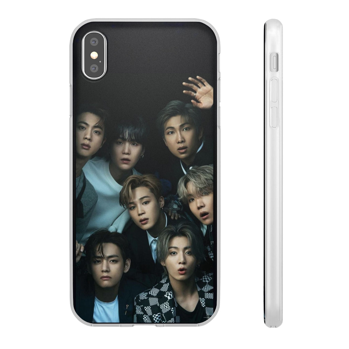 BTS OT7 Cell Phone Case - iPhone, Samsung and Custom Covers - K - Pop Phone Covers, Gifts for Fans, Stylish Cell Phone Accessories - Beyond The Shoppe