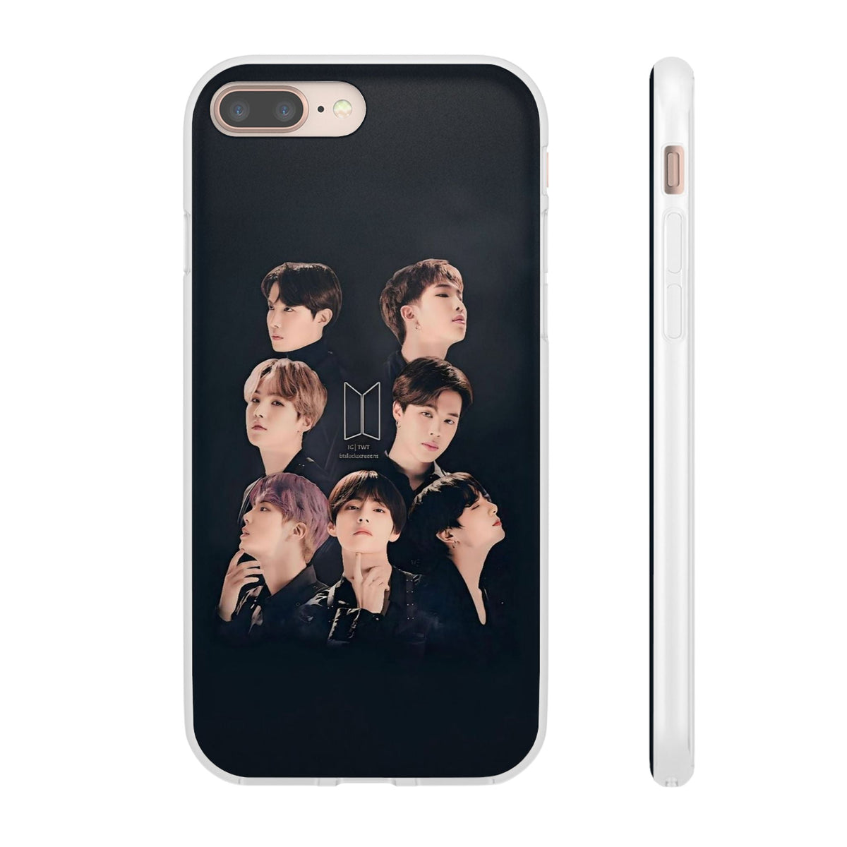 BTS OT7 Cell Phone Case - iPhone, Samsung and Custom Covers - K - Pop Phone Covers, Gifts for Fans, Stylish Cell Phone Accessories - Beyond The Shoppe