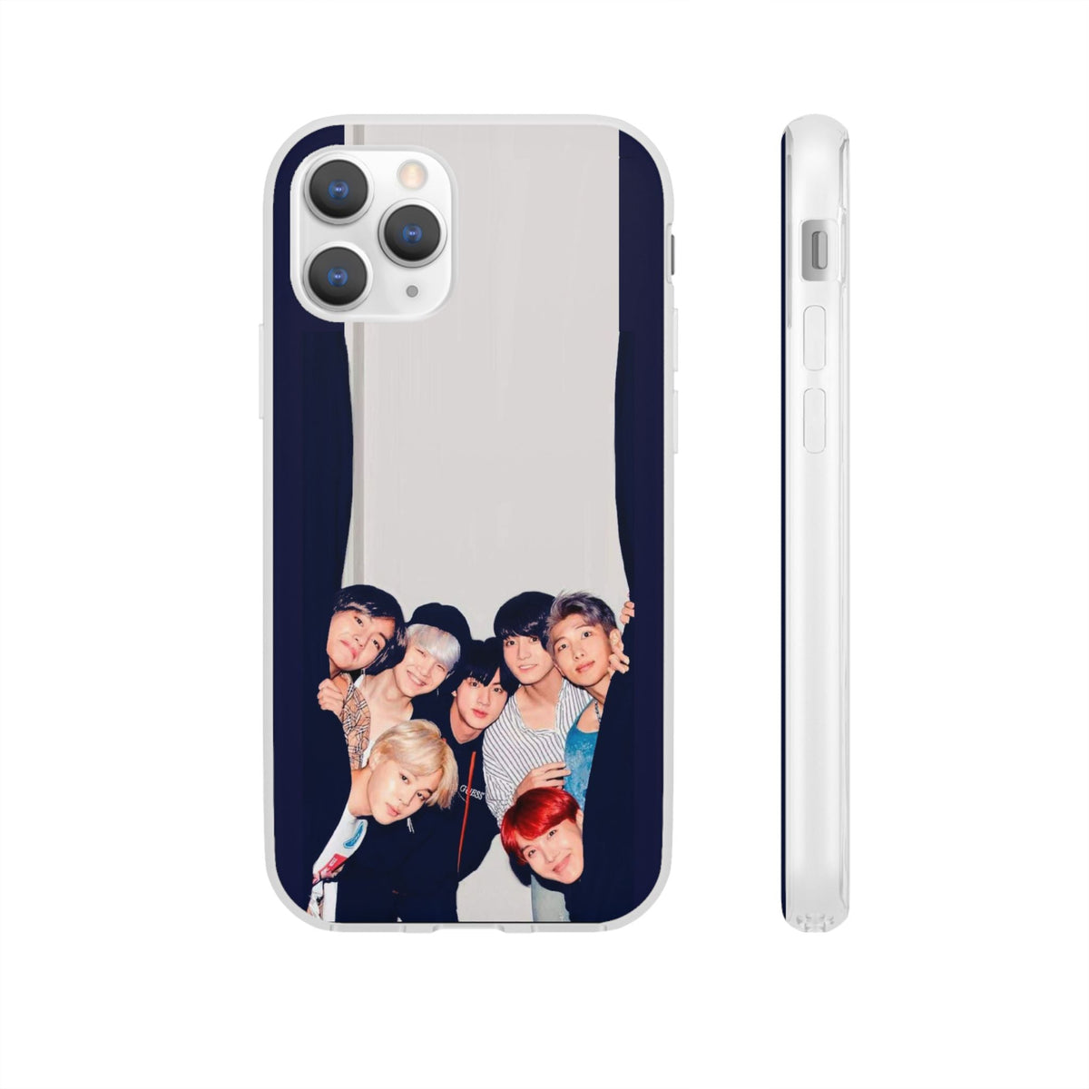BTS OT7 Cell Phone Case - iPhone, Samsung and Custom Covers - K - Pop Phone Covers, Gifts for Fans, Stylish Cell Phone Accessories - Beyond The Shoppe