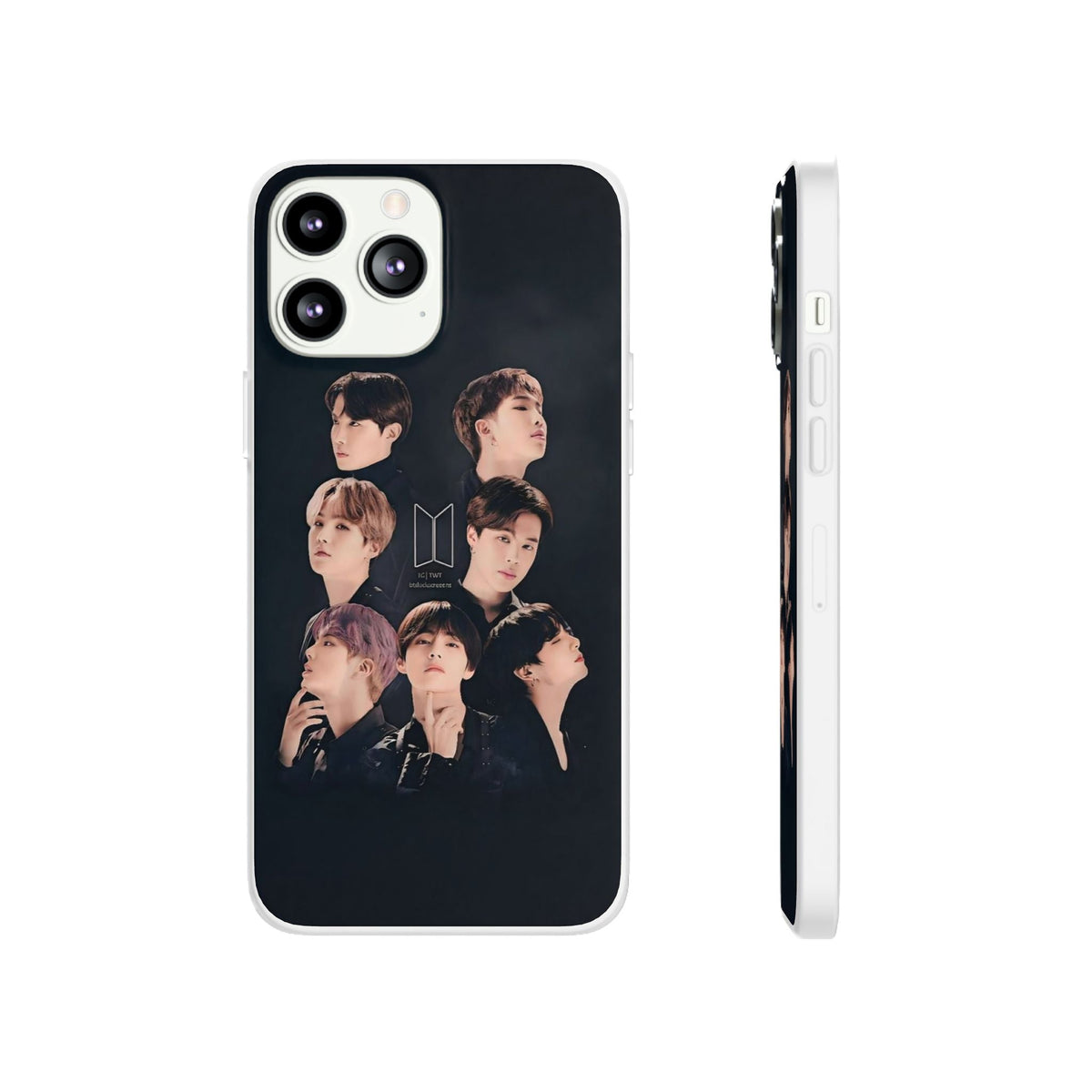 BTS OT7 Cell Phone Case - iPhone, Samsung and Custom Covers - K - Pop Phone Covers, Gifts for Fans, Stylish Cell Phone Accessories - Beyond The Shoppe