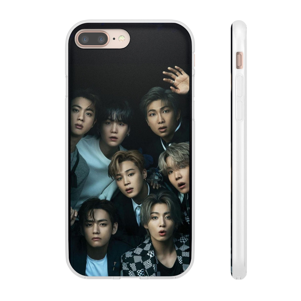 BTS OT7 Cell Phone Case - iPhone, Samsung and Custom Covers - K - Pop Phone Covers, Gifts for Fans, Stylish Cell Phone Accessories - Beyond The Shoppe