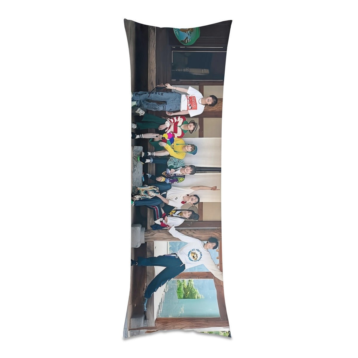 BTS OT7 Festa Full body pillow case with Love Yourself back side - Double sided pillowcase - in 3 sizes! Perfect ARMY Gifts! - Beyond The Shoppe