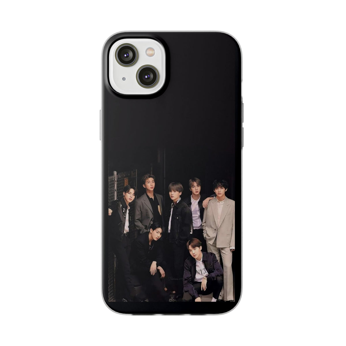 BTS OT7 Flexi Cell Phone Case - iPhone, Samsung and Custom Covers - K - Pop Phone Covers, Gifts for Fans, Stylish Cell Phone Accessories - Beyond The Shoppe