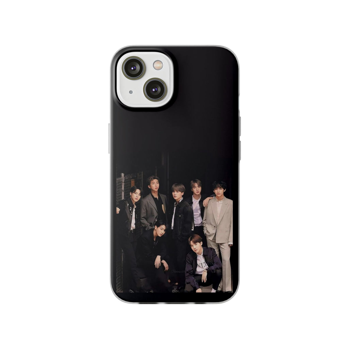BTS OT7 Flexi Cell Phone Case - iPhone, Samsung and Custom Covers - K - Pop Phone Covers, Gifts for Fans, Stylish Cell Phone Accessories - Beyond The Shoppe