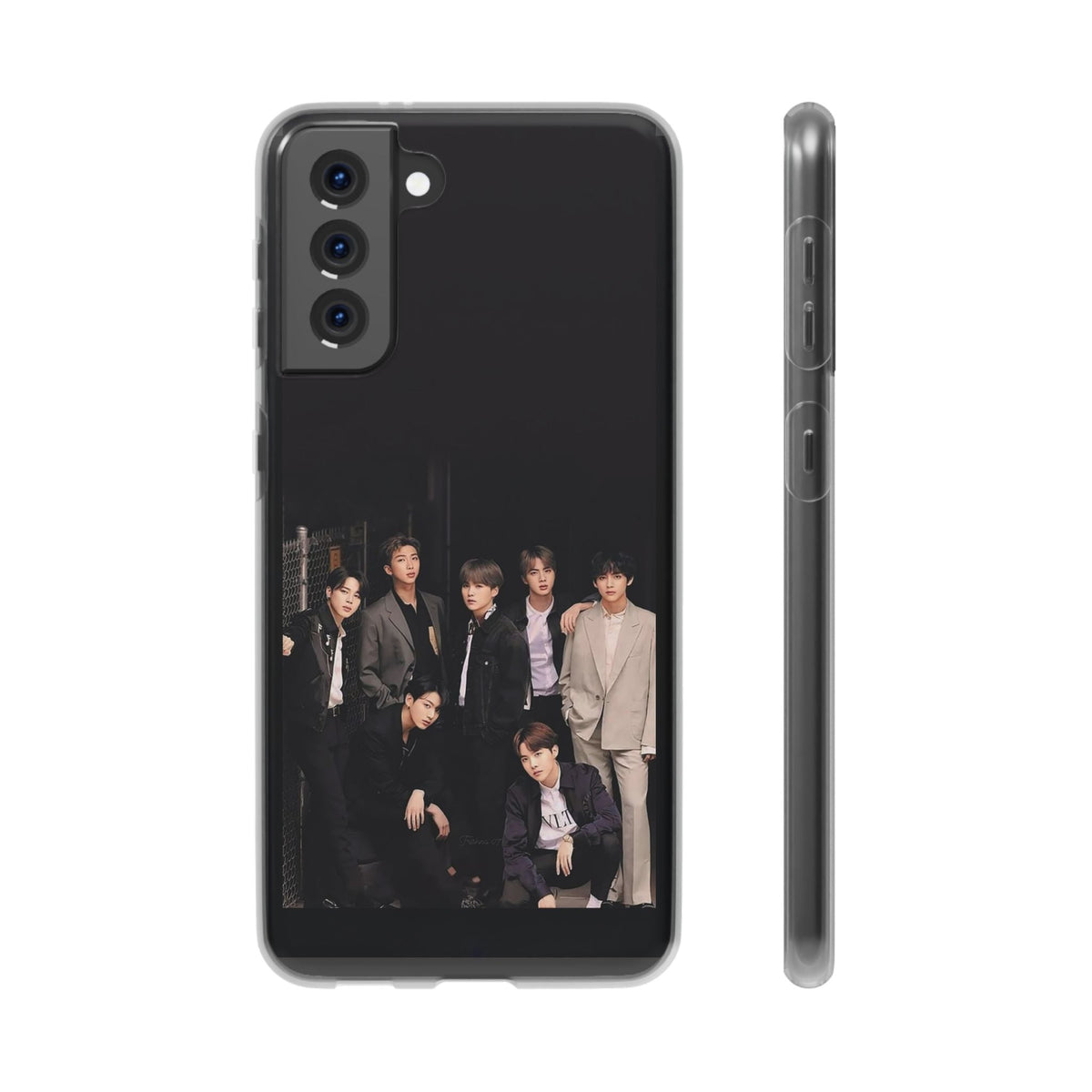 BTS OT7 Flexi Cell Phone Case - iPhone, Samsung and Custom Covers - K - Pop Phone Covers, Gifts for Fans, Stylish Cell Phone Accessories - Beyond The Shoppe