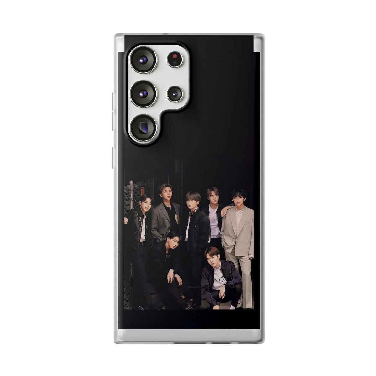 BTS OT7 Flexi Cell Phone Case - iPhone, Samsung and Custom Covers - K - Pop Phone Covers, Gifts for Fans, Stylish Cell Phone Accessories - Beyond The Shoppe
