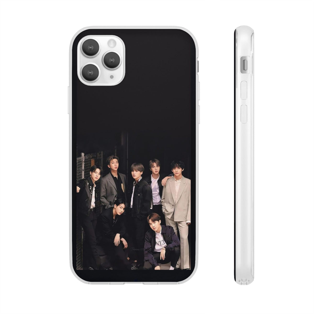 BTS OT7 Flexi Cell Phone Case - iPhone, Samsung and Custom Covers - K - Pop Phone Covers, Gifts for Fans, Stylish Cell Phone Accessories - Beyond The Shoppe