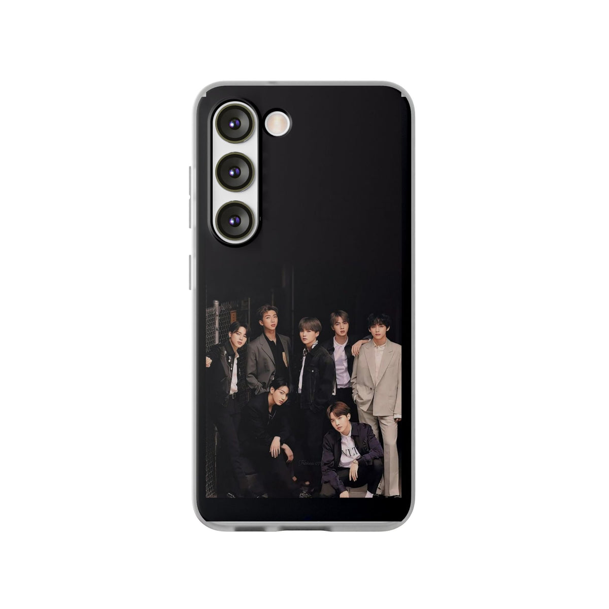 BTS OT7 Flexi Cell Phone Case - iPhone, Samsung and Custom Covers - K - Pop Phone Covers, Gifts for Fans, Stylish Cell Phone Accessories - Beyond The Shoppe