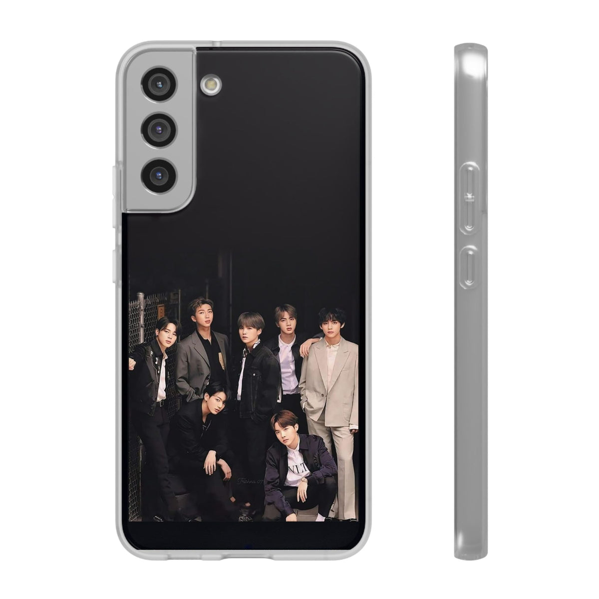 BTS OT7 Flexi Cell Phone Case - iPhone, Samsung and Custom Covers - K - Pop Phone Covers, Gifts for Fans, Stylish Cell Phone Accessories - Beyond The Shoppe