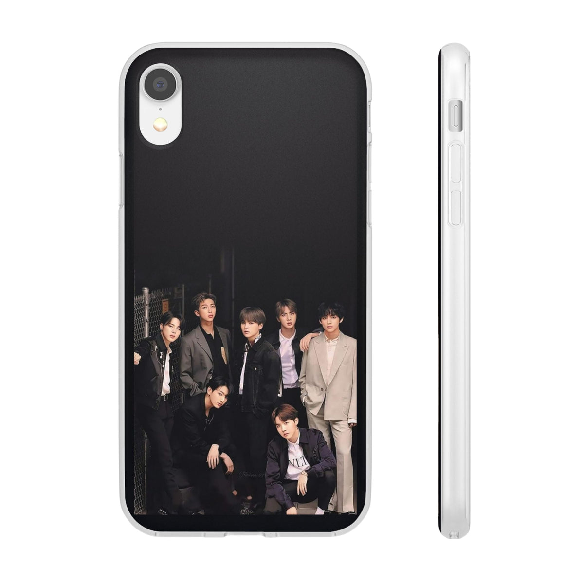BTS OT7 Flexi Cell Phone Case - iPhone, Samsung and Custom Covers - K - Pop Phone Covers, Gifts for Fans, Stylish Cell Phone Accessories - Beyond The Shoppe