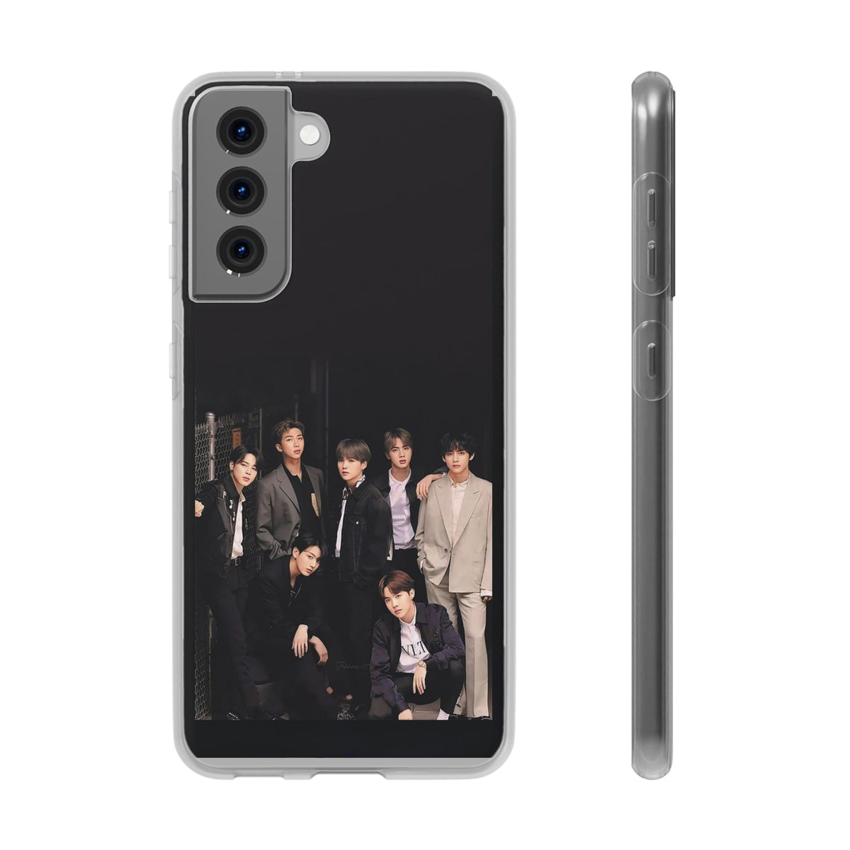 BTS OT7 Flexi Cell Phone Case - iPhone, Samsung and Custom Covers - K - Pop Phone Covers, Gifts for Fans, Stylish Cell Phone Accessories - Beyond The Shoppe