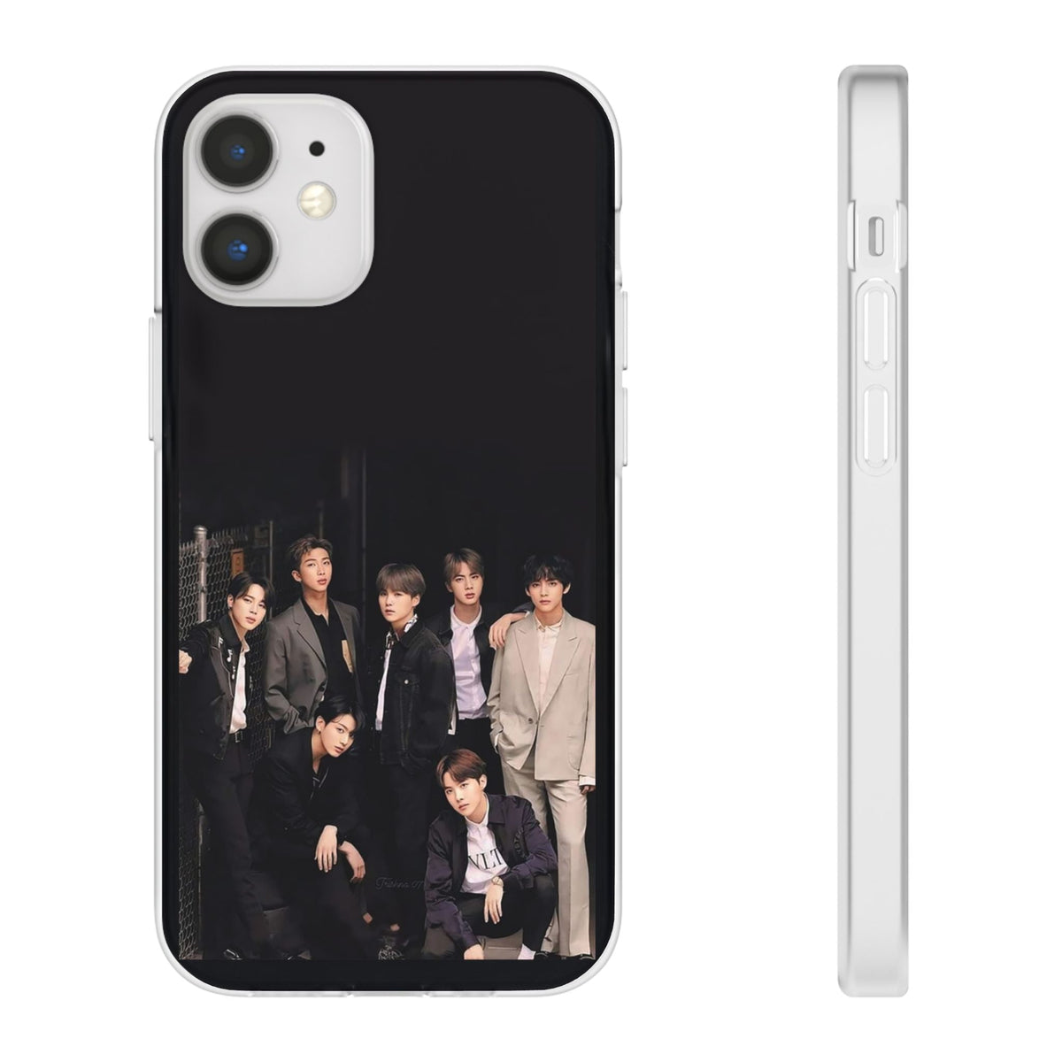 BTS OT7 Flexi Cell Phone Case - iPhone, Samsung and Custom Covers - K - Pop Phone Covers, Gifts for Fans, Stylish Cell Phone Accessories - Beyond The Shoppe